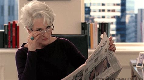 Miranda Priestly GIFs 